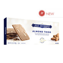 Wholesale Jules Destrooper - Almond Thins Box 3.5 Oz- Bulk
