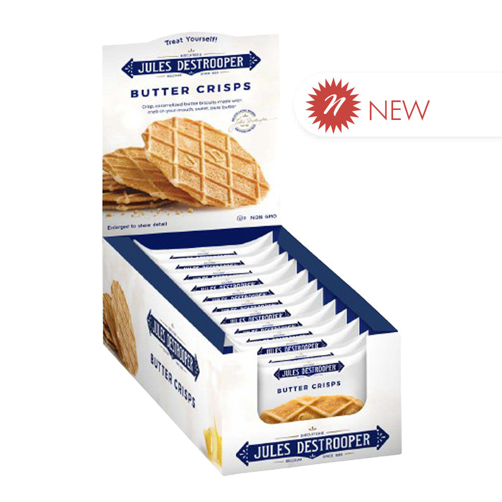 Wholesale Jules Destrooper - Mini Butter Crisps 0.85Oz- Bulk