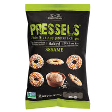 Wholesale Pressels Pretzel Chips Sesame 7.1 Oz Bag- Bulk