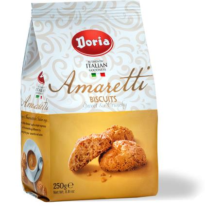 Wholesale Doria Amaretti Biscuits 250 GR-12ct Case Bulk