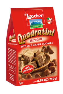 Wholesale Loacker Hazelnut Wafers 7 oz- Bulk