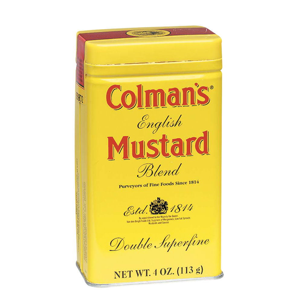 Wholesale Colman'S Dry Mustard 4 Oz Tin- Bulk