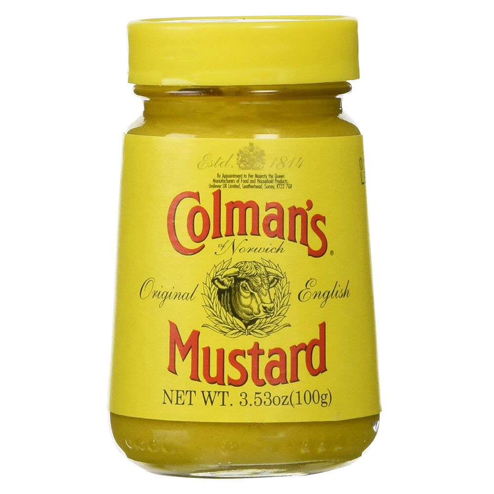 Wholesale Colman'S Original English Mustard 3.53 Oz Jar-8ct Case Bulk