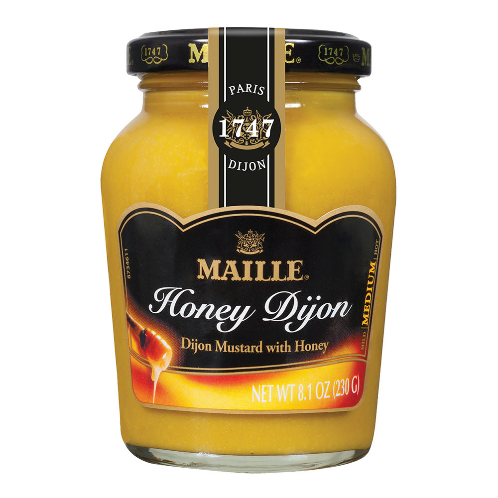 Wholesale Maille Honey Dijon Mustard 8 Oz Jar-6ct Case Bulk