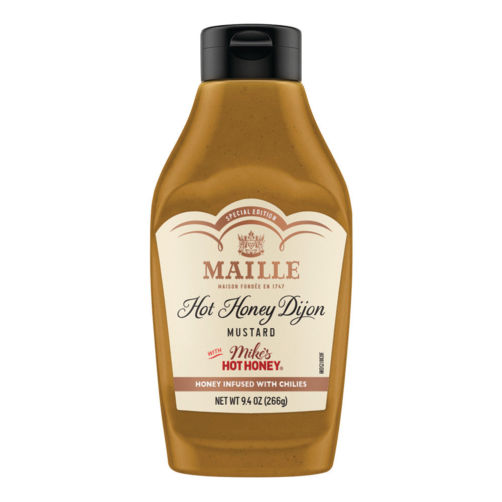 Wholesale Maille Mike'S Hot Honey Dijon Mustard 9.4 Oz Bottle- Bulk