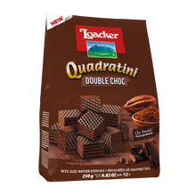 Wholesale Loacker Double Chocolate Wafers 8 oz- Bulk
