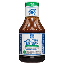 Wholesale Soy Vay Less Sodium Veri Veri Teriyaki 21 Oz Bottle- Bulk