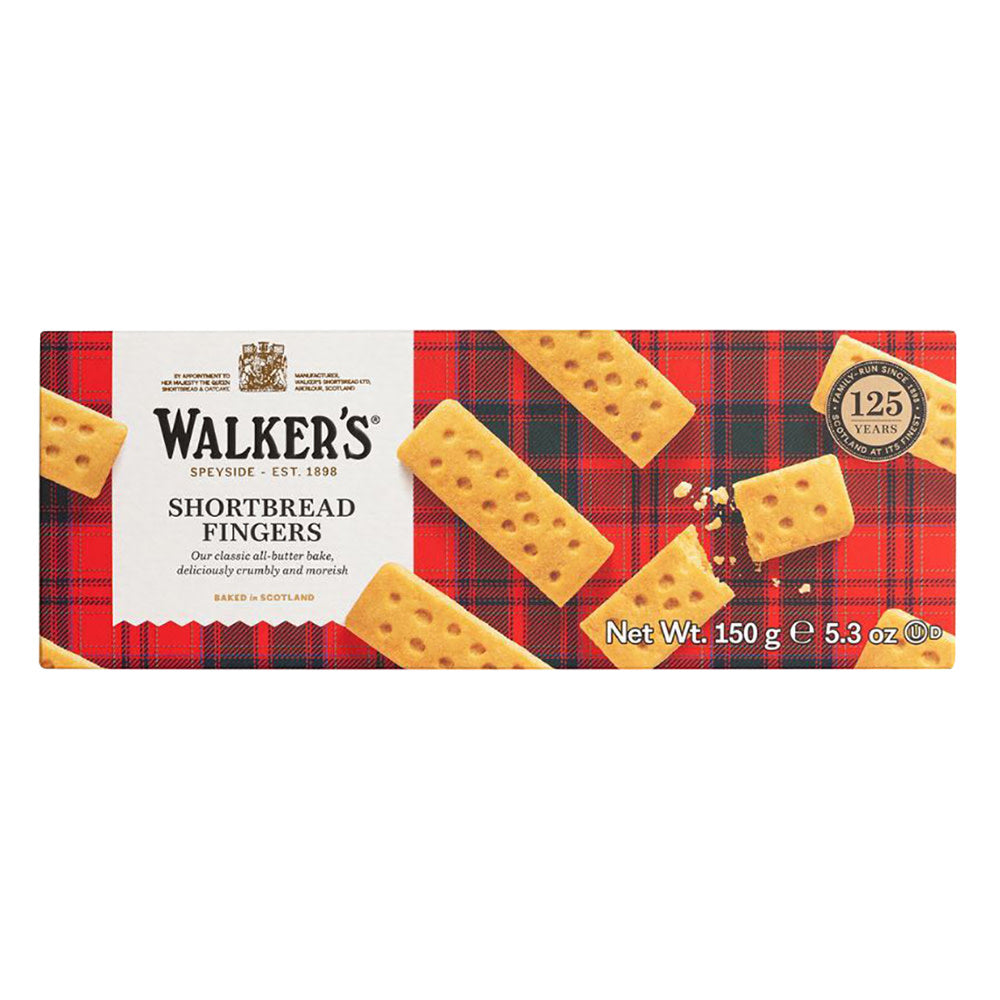 Wholesale Walkers Shortbread Finger Cookies 5.3 Oz Box-12ct Case Bulk