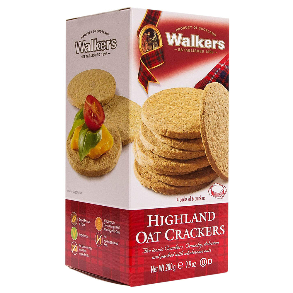 Wholesale Walkers Highland Oat Crackers 9.9 Oz Box-6ct Case Bulk