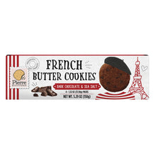 Wholesale Pierre French Butter Cookies With Dark Chocolate And Sea Salt 5.29 Oz- Bulk