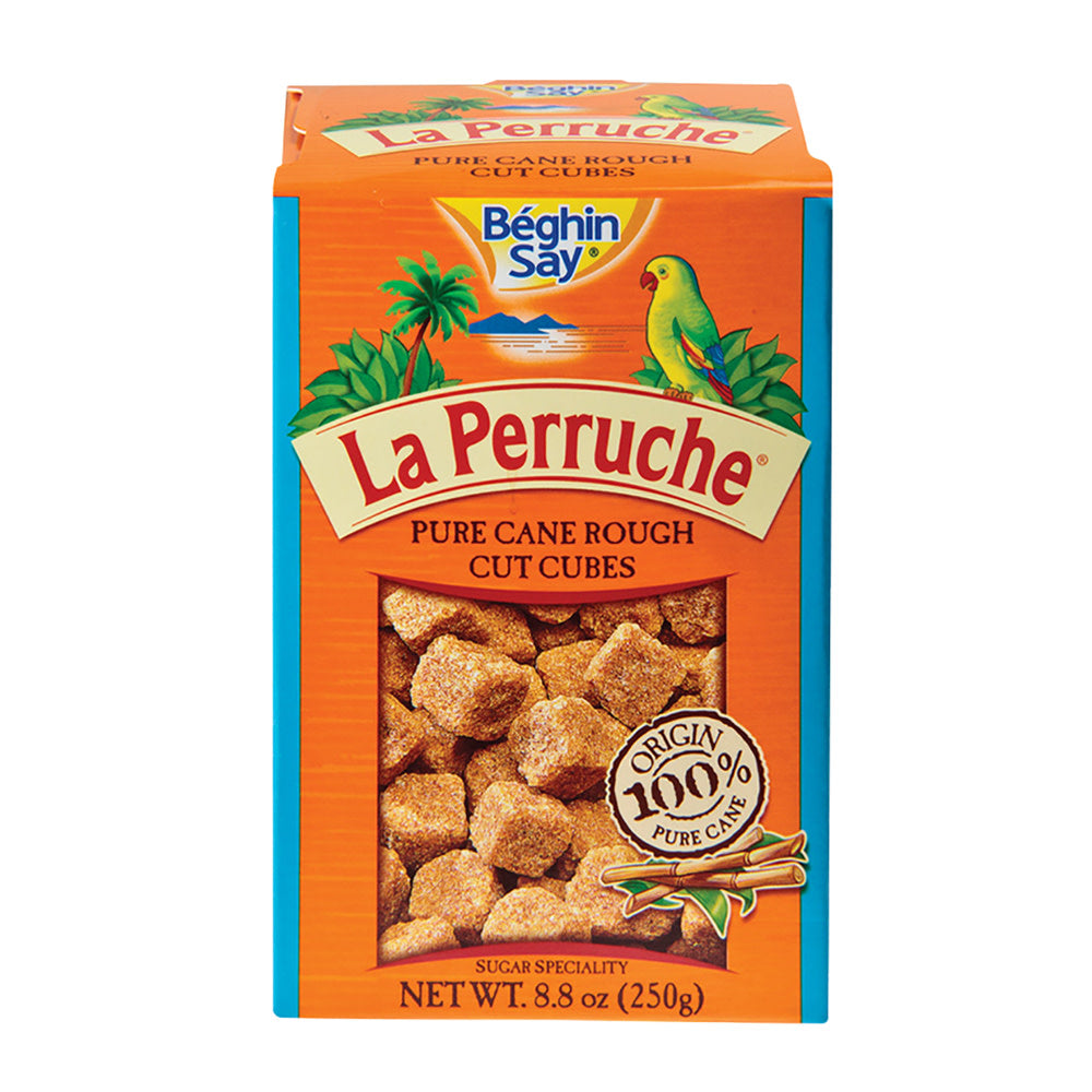 Wholesale La Perruche Brown Sugar Rough Cut Cubes 8.8 Oz Box-8ct Case Bulk