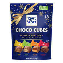 Wholesale Ritter Sport Choco Cubes Holiday 4.95 Oz Pouch- Bulk