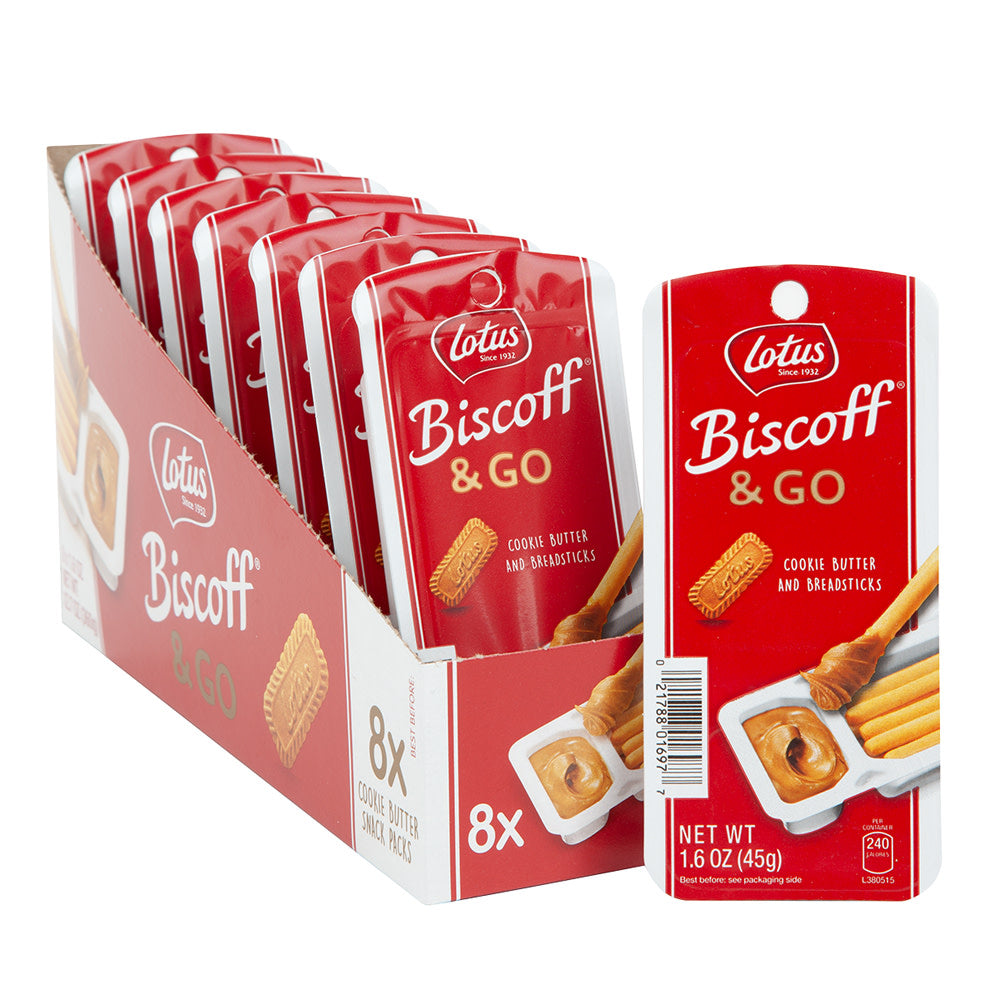 Wholesale Lotus Biscoff’S Go Dip And Go 1.6 Oz- Bulk