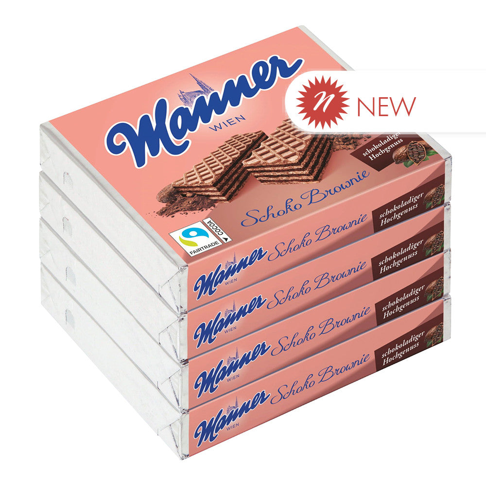 Wholesale Manner - Wafers Brownie (4Ct) - 10.6Oz-16ct Case Bulk