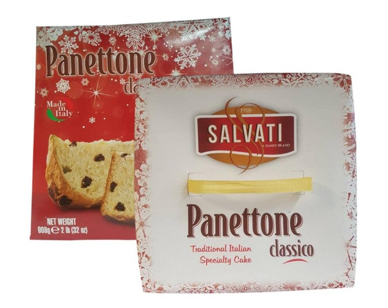 Wholesale Salvati Italian Panettone 2 LB-12ct Case Bulk