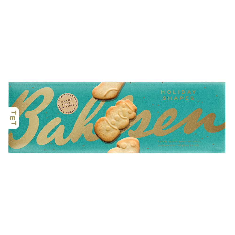 Wholesale Bahlsen Holiday Shapes Butter Cookies 4.4 Oz Box- Bulk