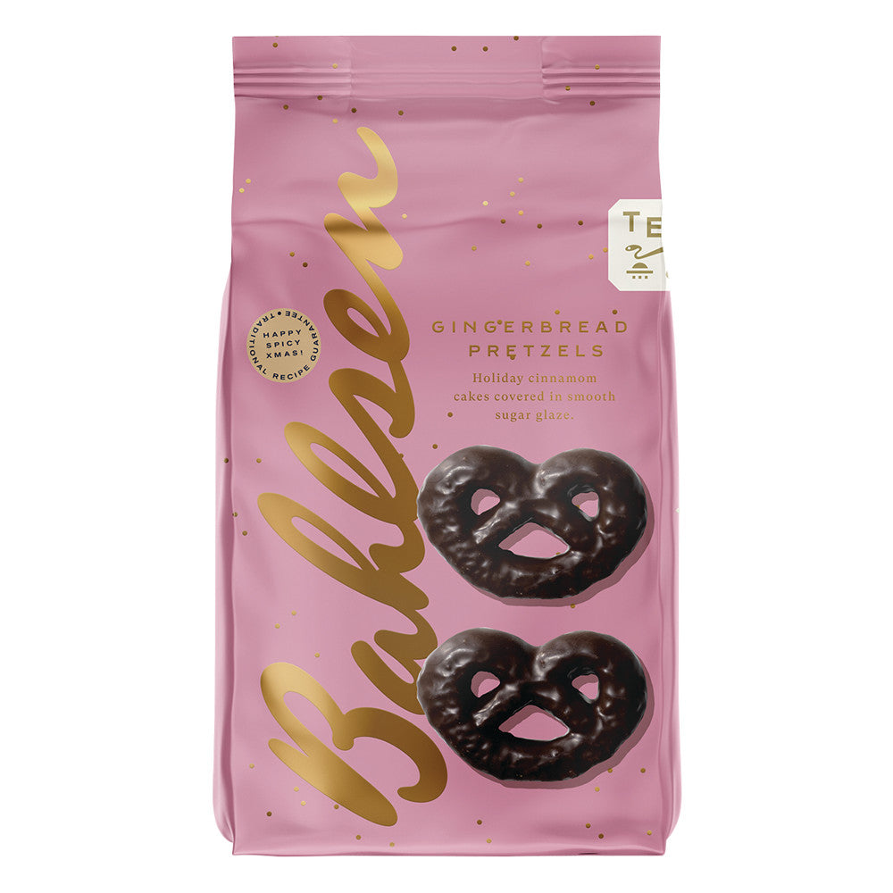 Wholesale Bahlsen Gingerbread Dark Chocolate Pretzels 8.8 Oz Bag-10ct Case Bulk