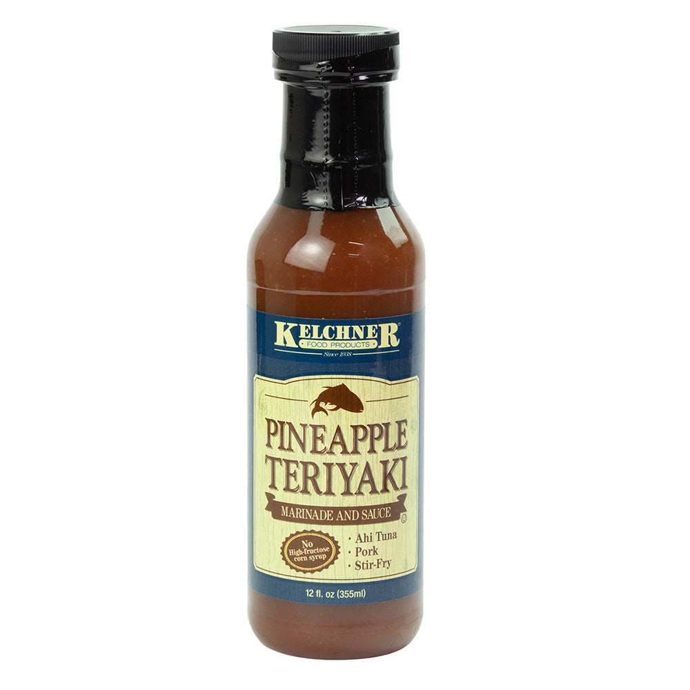 Wholesale Kelchner'S Pineapple Teriyaki Marinade 12 Oz Bottle-6ct Case Bulk