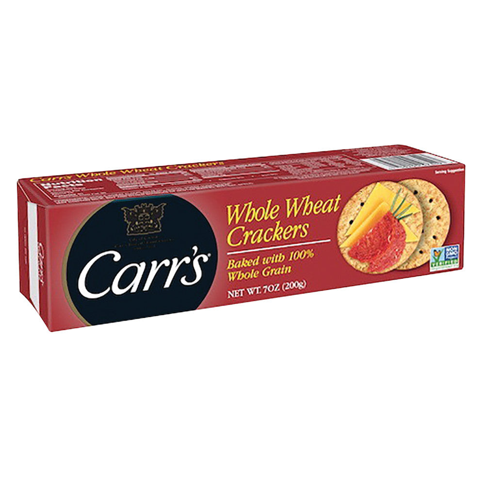 Carr'S Whole Wheat Crackers 7 Oz Box