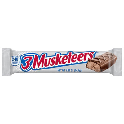 3 Musketeers Full Size Chocolate Candy Bar 1.92 Oz bar