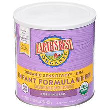 Wholesale Earth's Best Organic Sensitivity Infant Formula With Iron 23.2oz- Bulk