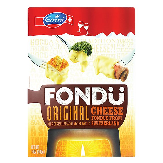 Emmi Fondue Original Cheese 14 OZ