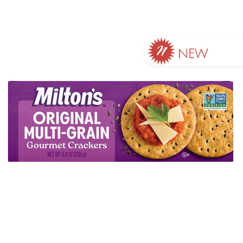 Wholesale Milton'S - Original Multi - Grain Crackers - 8.4Oz-8ct Case Bulk