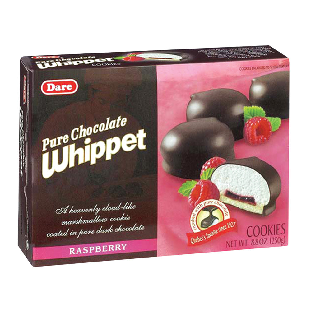 Wholesale Dare Raspberry Whippet Cookies 8.8 Oz Box-12ct Case Bulk