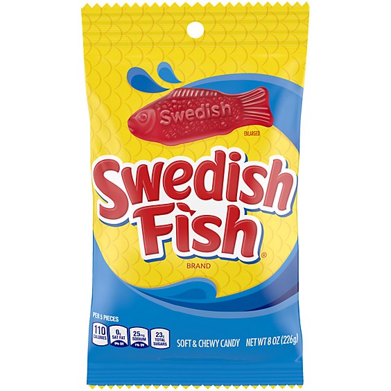 Swedish Fish 8 Oz Peg Bag