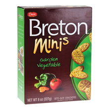 Wholesale Dare Breton Mini Garden Vegetable Crackers- Bulk