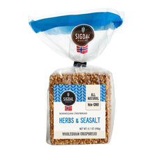 Wholesale Sigdal Herbs And Sea Salt Crispbread 8.29 Oz- Bulk