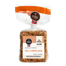 Wholesale Sigdal Spelt And Pumpkin Seeds Crispbread 8.29 Oz- Bulk