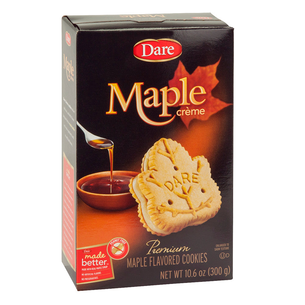 Wholesale Dare Maple Creme Cookies 10.6 Oz Box-12ct Case Bulk