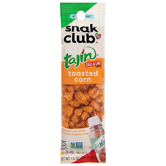Snak Club Tajin Corn Nuts 1.5 Oz