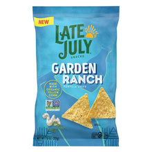 Wholesale Late July Garden Ranch Tortilla Chips 7.8 Oz Bag- Bulk