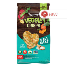 Wholesale Breton Sea Salt Veggie Crisps Bag- Bulk