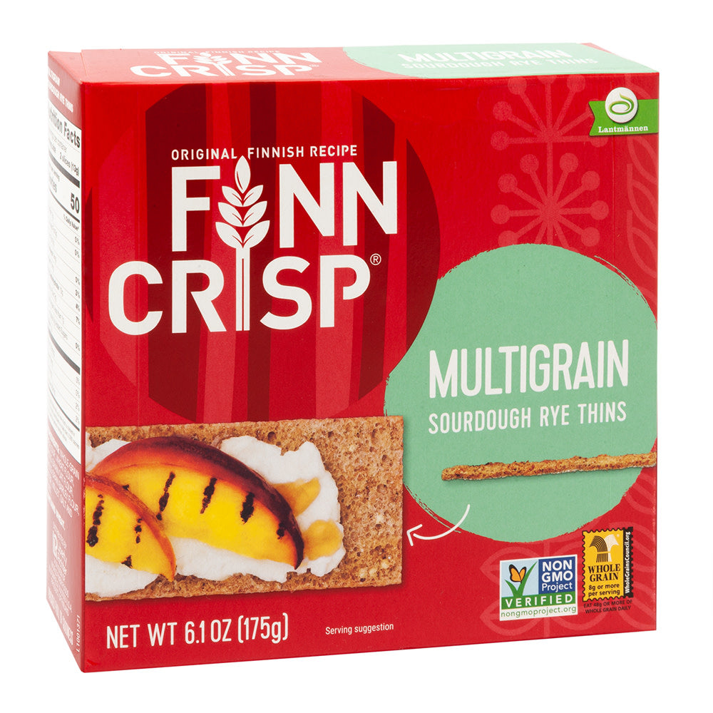 Wholesale Finn Crisp Multigrain Thin Crispbread 6.17 Oz Box-9ct Case Bulk