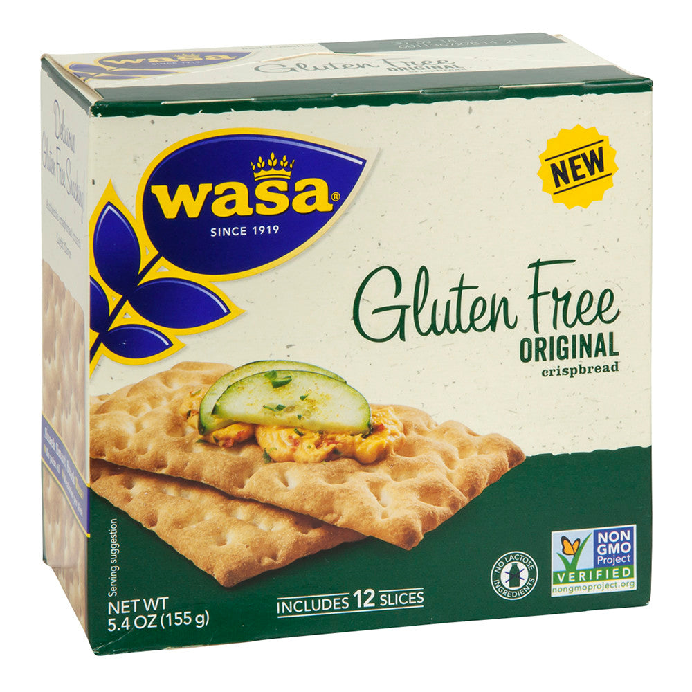 Wholesale Wasa Gluten Free Original Crispbread 5.4 Oz Box- Bulk