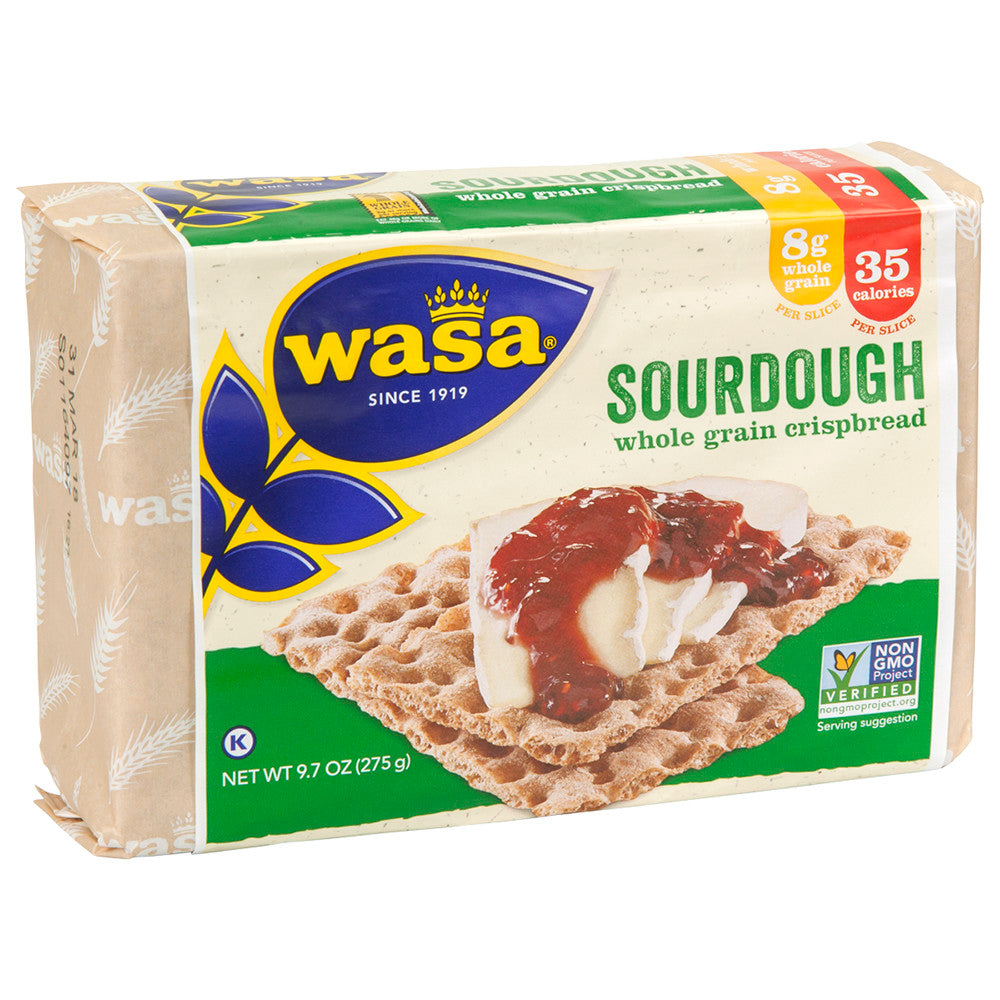 Wholesale Wasa Sourdough Crispbread 9.7 Oz-12ct Case Bulk