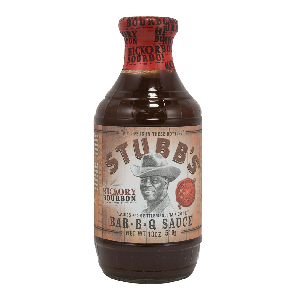 Wholesale Stubb'S Hickory Bourbon Bbq Sauce 18 Oz Bottle-6ct Case Bulk