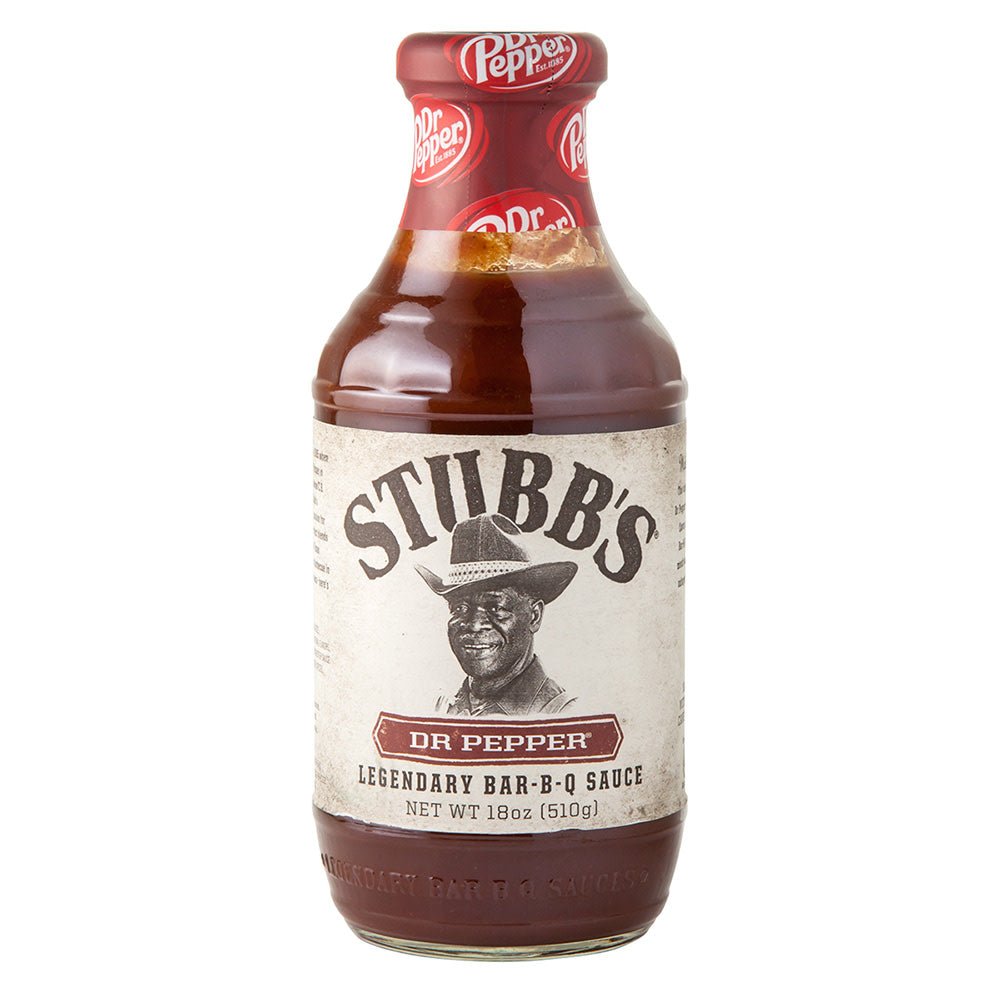 Wholesale Stubb'S Dr. Pepper Bbq Sauce 18 Oz Bottle-6ct Case Bulk