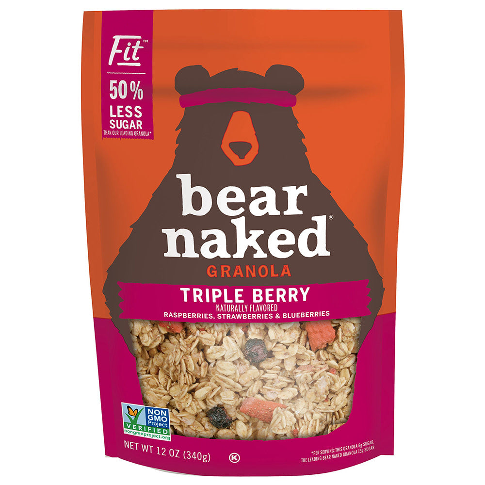 Bear Naked Triple Berry Granola 12 Oz Pouch