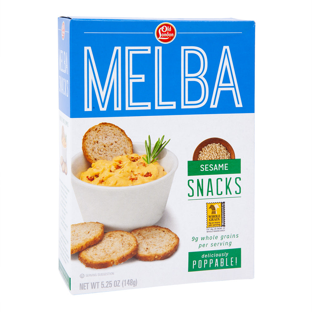 Wholesale Old London Sesame Melba Toasts 5.25 Oz Box- Bulk