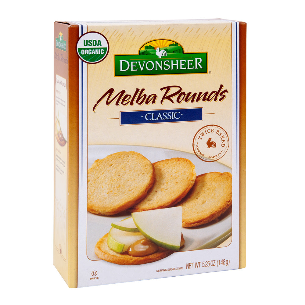 Wholesale Devonsheer Classic Melba Rounds 5.25 Oz Box-12ct Case Bulk