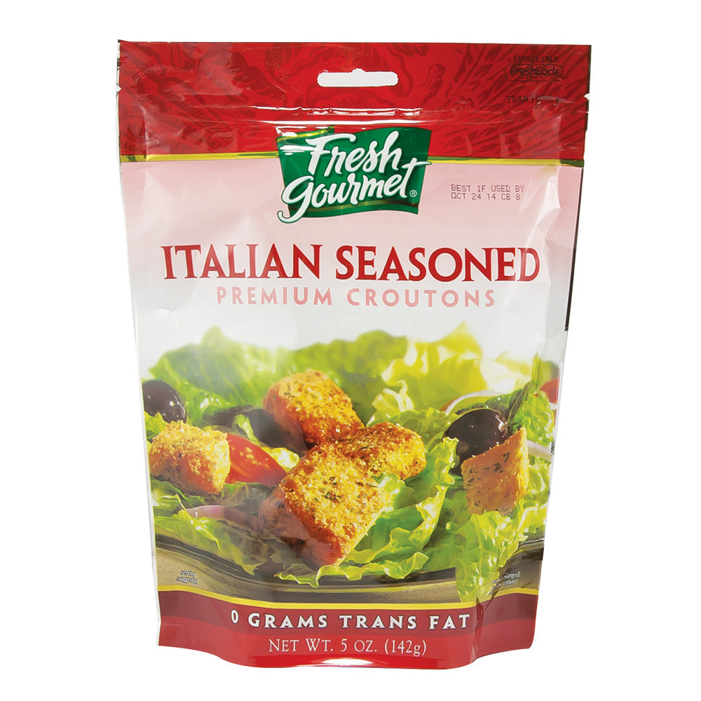 Wholesale Fresh Gourmet Italian Seasoned Croutons- Bulk