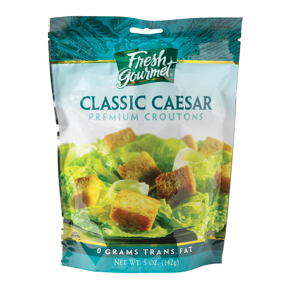 Wholesale Fresh Gourmet Classic Caesar Croutons 5 Oz Pouch-12ct Case Bulk