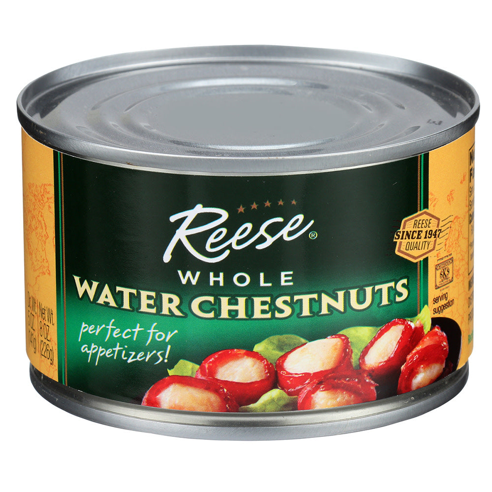 Wholesale Reese Whole Water Chestnuts 8 Oz Can-24ct Case Bulk