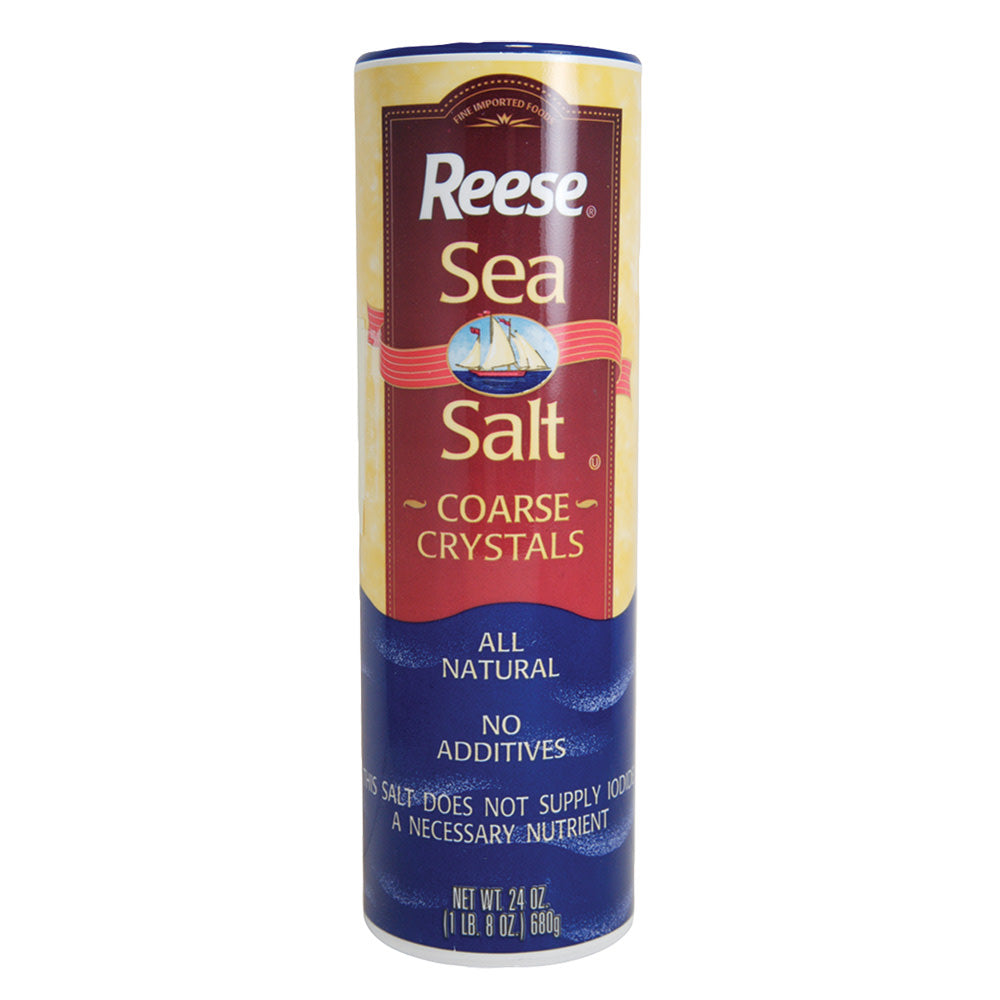 Wholesale Reese Coarse Crystals Sea Salt 24 Oz- Bulk