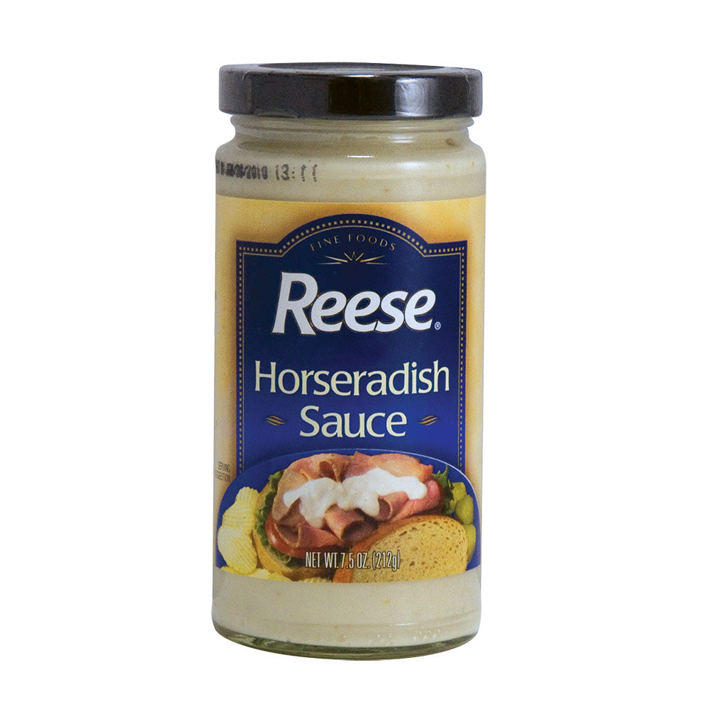 Wholesale Reese Horseradish Sauce 7.5 Oz Jar- Bulk