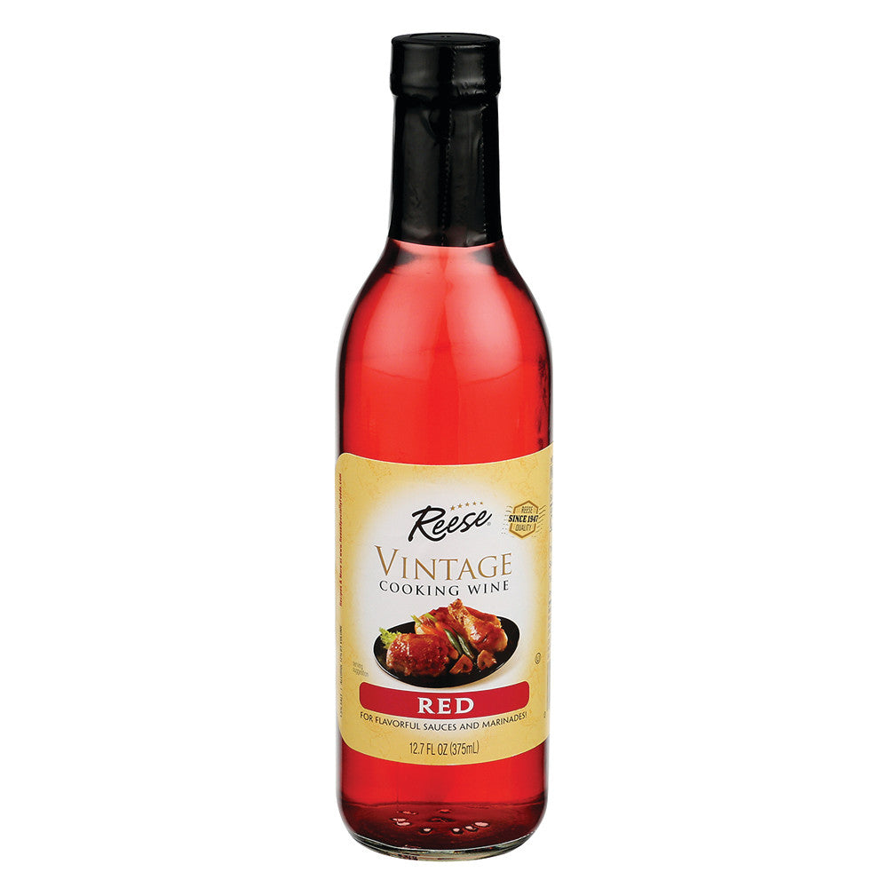 Wholesale Reese Red Cooking Wine 12.7 Oz Bottle-6ct Case Bulk